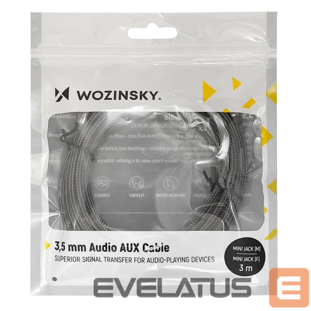 Kaabel Wozinsky 3 m \ Black