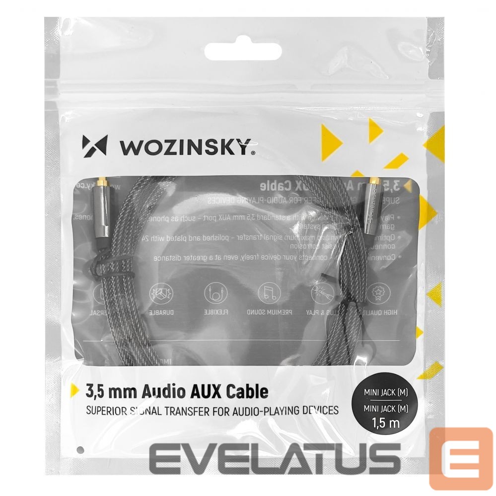 Kaabel Wozinsky 3 m \ Black