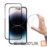 Kaitseklaasid Wozinsky  Wozinsky Full Cover Flexi Nano Glass tempered glass for iPhone 14 Pro Max flexible with a black frame 