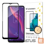 Tagakaaned Wozinsky  Wozinsky super tough Full Glue tempered glass full screen with frame Case Friendly TCL 306 black 