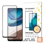 Tagakaaned Wozinsky  Wozinsky Super Durable Full Glue Tempered Glass Full Screen With Frame Case Friendly Motorola Moto G42 Black 