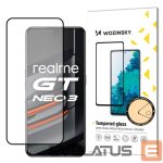 Tagakaaned Wozinsky  Wozinsky Super Tough Full Glue Tempered Glass Full Screen With Frame Case Friendly Realme GT Neo 3 Black 