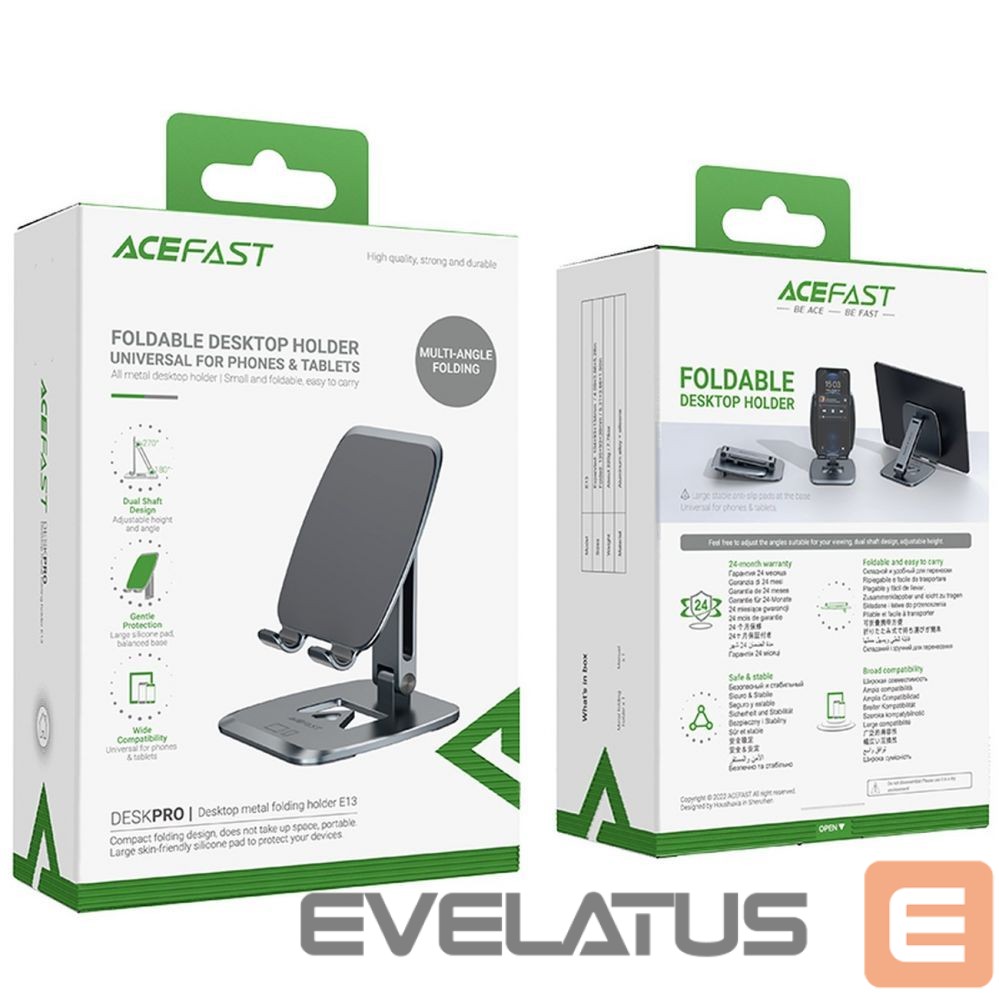 Automaatne hoidja Acefast Acefast foldable stand / phone holder gray (E13)