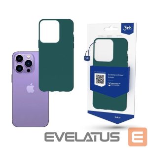 Tagakaaned 3MK  Case for iPhone 14 Pro Max from the 3mk Matt Case series - dark green 
