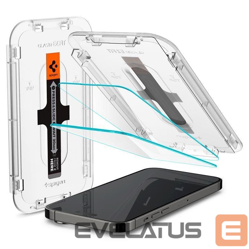 Kaitseklaasid Spigen Spigen Glas.tR EZ Fit tempered glass for iPhone 14 Pro - 2 pcs.
