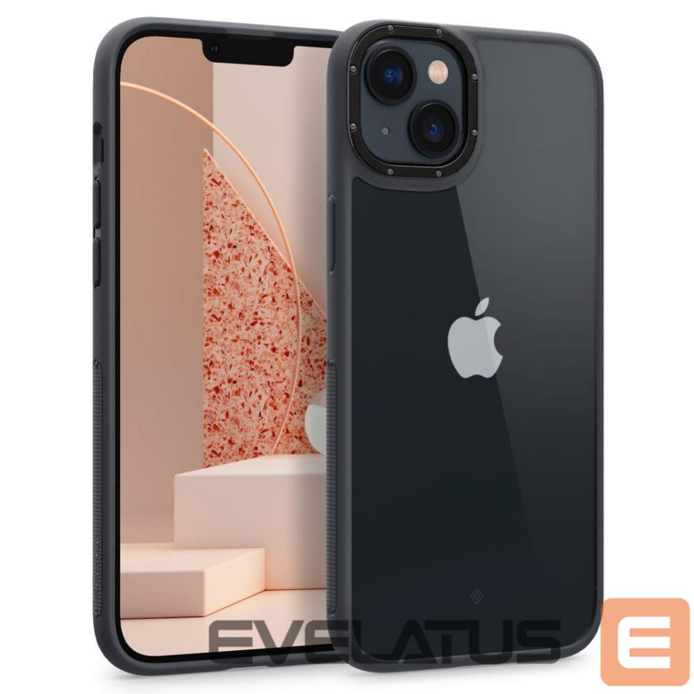 Tagakaaned Spigen Caseology Skyfall iPhone 14 Plus Case - Matte Black