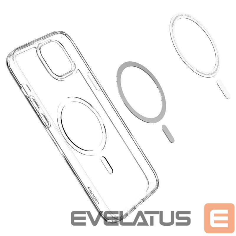 Tagakaaned Spigen Transparent || White
