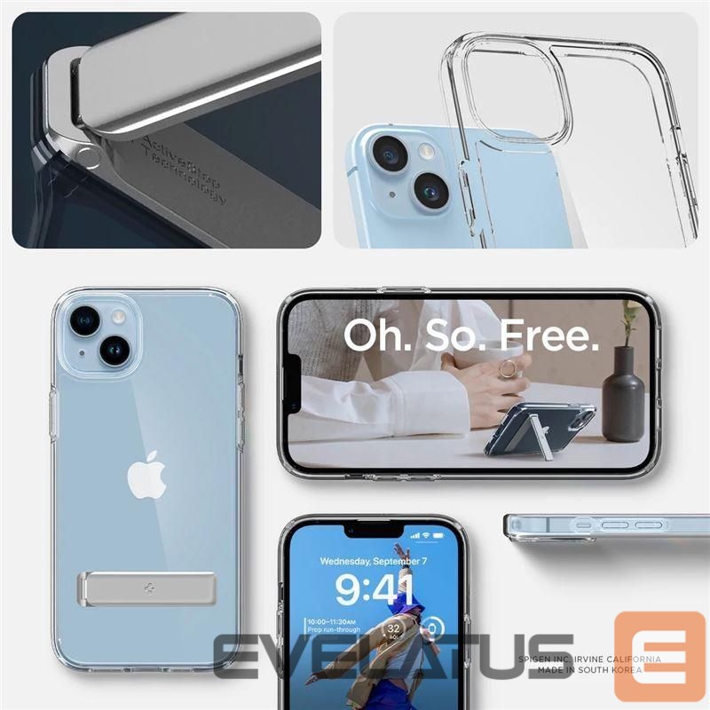 Tagakaaned Spigen Spigen Ultra Hybrid S Case for iPhone 14 Plus - Clear