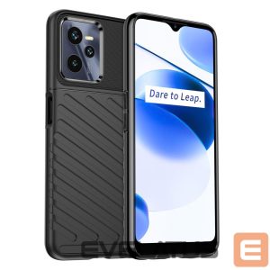 Tagakaaned Hurtel  Thunder Case case for Realme C35 silicone armor case black 