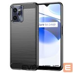 Tagakaaned Hurtel  Carbon Case case for Realme C35 flexible silicone carbon cover black 