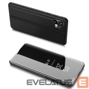 Tagakaaned Hurtel  Clear View Case case for Nothing Phone 1 flip case black 