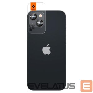 Kaitseklaasid Spigen  Spigen Glas.tR EZ Fit Optik Camera Protector for iPhone 14 / Plus / 15 / Plus - Black 2 pcs. 