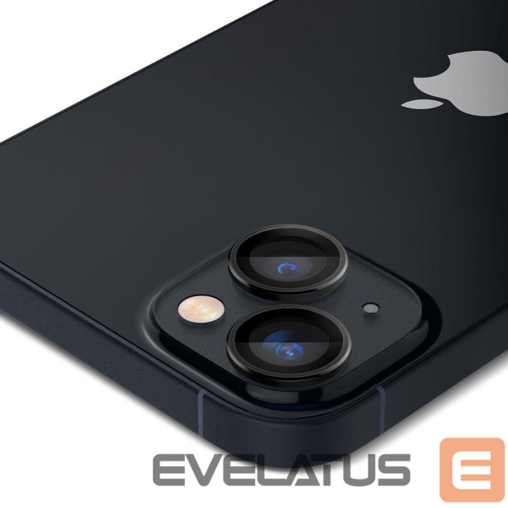 Kaitseklaasid Spigen Spigen Glas.tR EZ Fit Optik Camera Protector for iPhone 14 / Plus / 15 / Plus - Black 2 pcs.