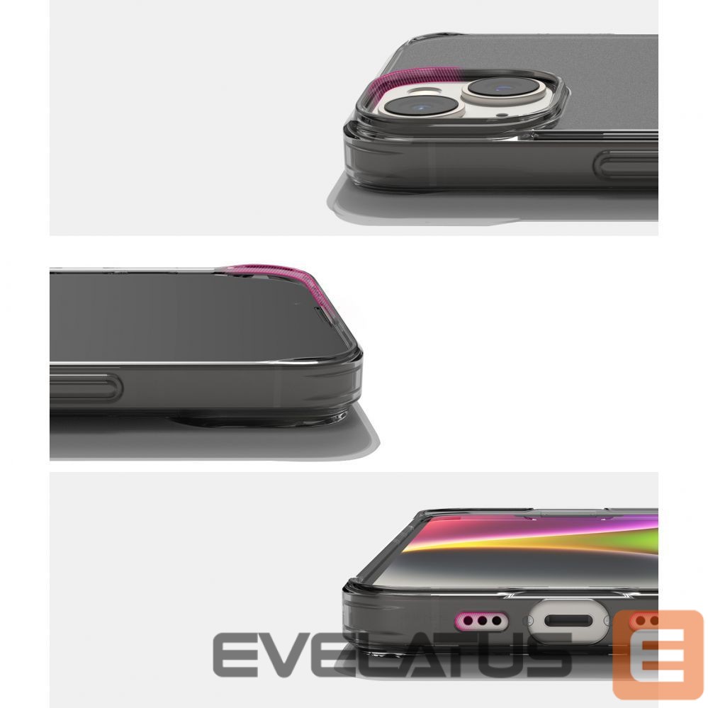Tagakaaned Ringke Ringke Fusion Matte case iPhone 14 Plus cover with a gel frame gray