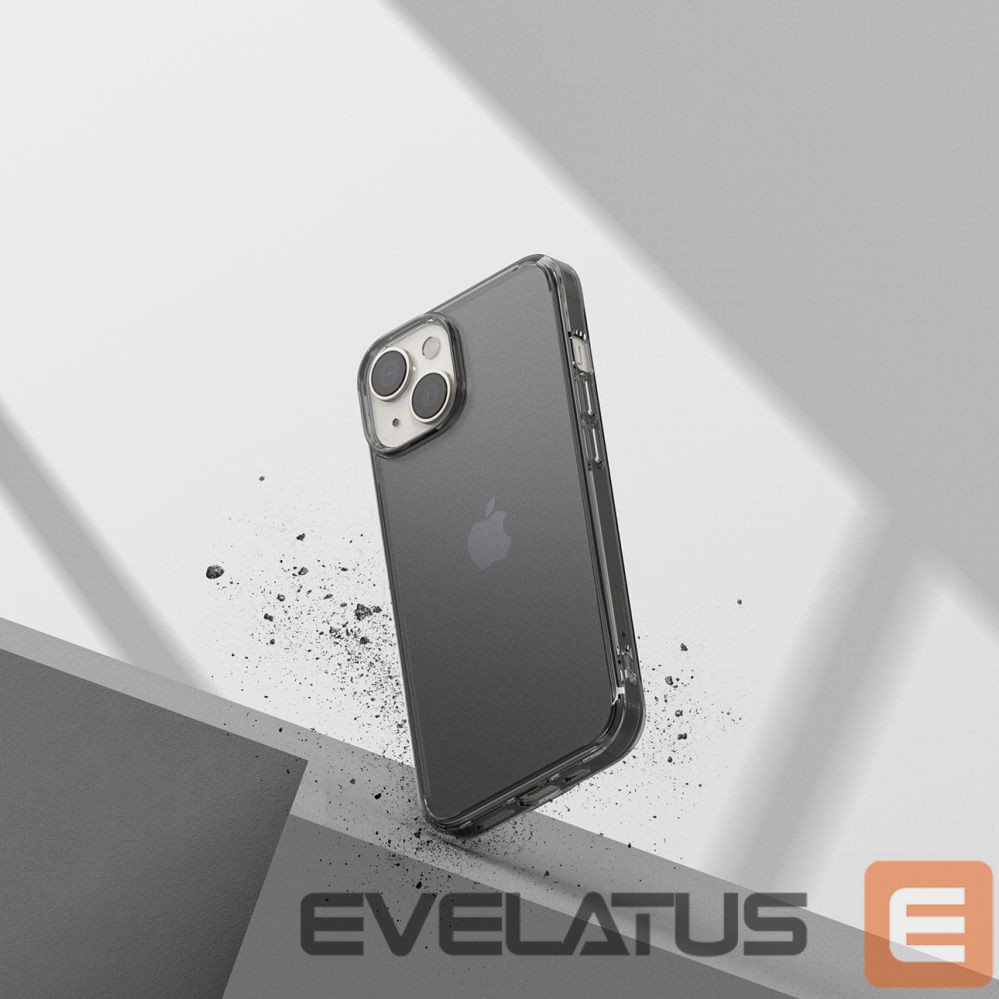 Tagakaaned Ringke Ringke Fusion Matte case iPhone 14 Plus cover with a gel frame gray