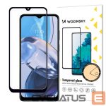 Kaitseklaasid Wozinsky  Wozinsky Full Glue tempered glass Motorola Moto E22i / E22 full screen with frame black (case friendly) 