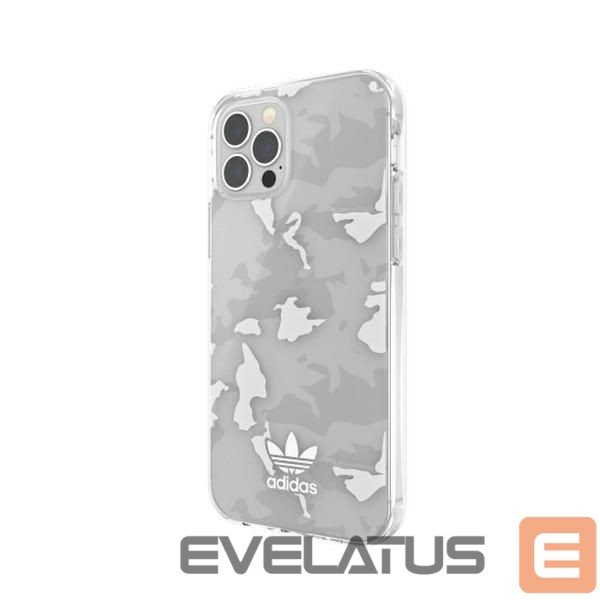 Tagakaaned Adidas Adidas OR SnapCase Camo iPhone 12/12 Pro transparent/white 43705