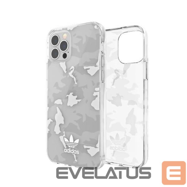 Tagakaaned Adidas Adidas OR SnapCase Camo iPhone 12/12 Pro transparent/white 43705