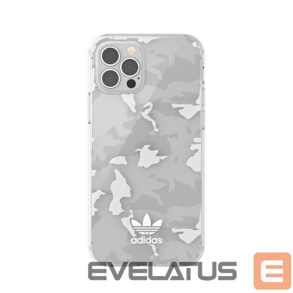 Tagakaaned Adidas Adidas OR SnapCase Camo iPhone 12/12 Pro transparent/white 43705