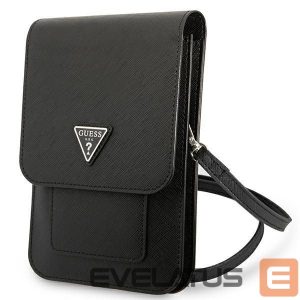 Universaal spordiümbris Guess  Guess Handbag GUWBSATMBK black / black Saffiano Triangle 