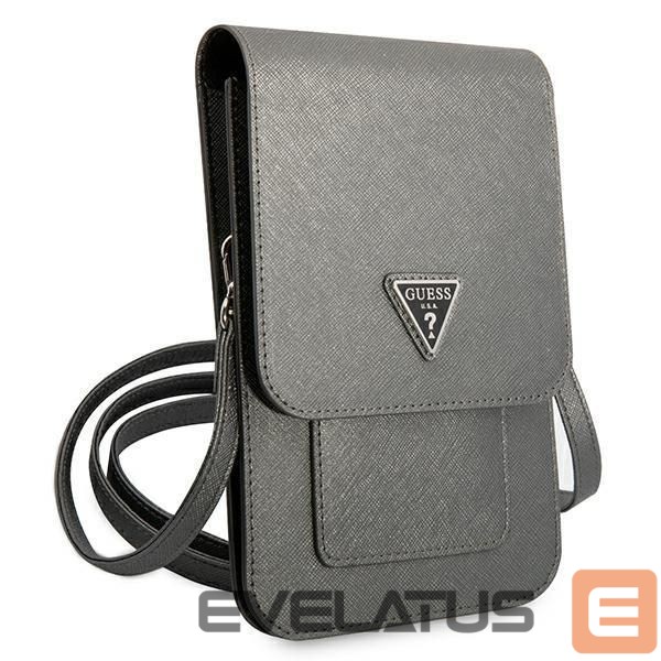 Universaal spordiümbris Guess Guess Handbag GUWBSATMGR gray / gray Saffiano Triangle