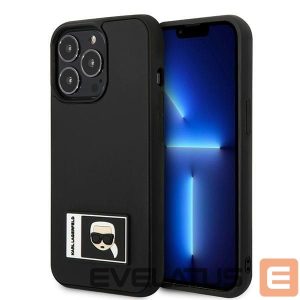 Tagakaaned Karl Lagerfeld  Karl Lagerfeld Ikonik Patch Case for iPhone 13 Pro Max - Black 