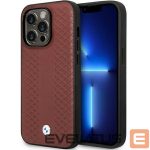 Tagakaaned BMW  Case BMW BMHCP14X22RFGR iPhone 14 Pro Max 6.7" Burgundy/burgundy Leather Diamond Pattern 