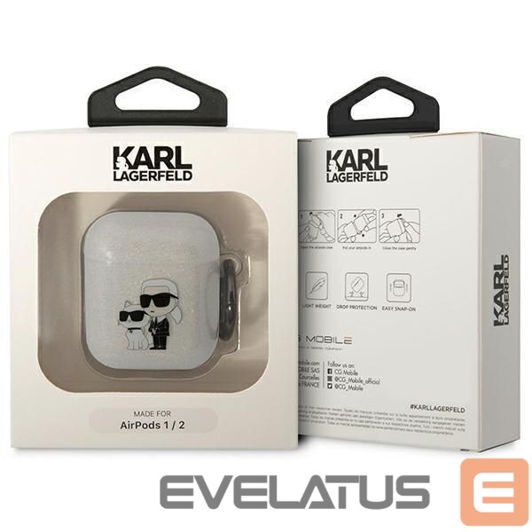 Tagakaaned Karl Lagerfeld Transparent