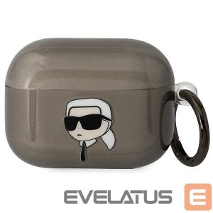Tagakaaned Karl Lagerfeld  Karl Lagerfeld KLAPHNIKTCK AirPods Pro cover black/black Karl's Head 