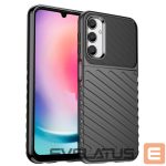 Tagakaaned Hurtel  Thunder Case case for Samsung Galaxy A24 4G silicone armor case black 