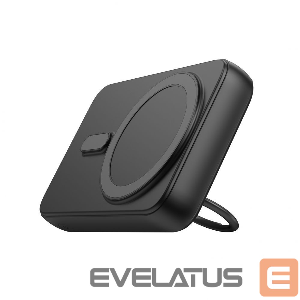 Väline aku Joyroom Wireless powerbank 10000mAh Joyroom JR-W050 20W MagSafe with ring and stand - black