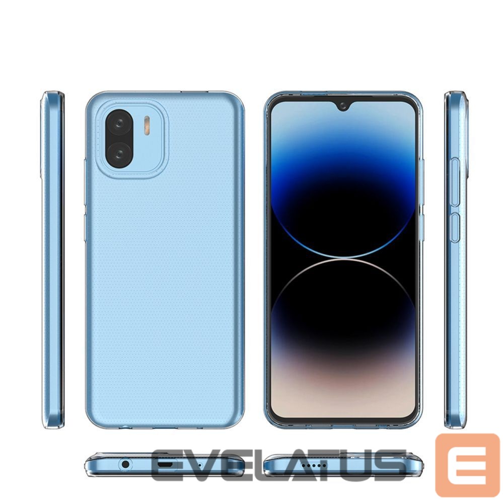 Tagakaaned Hurtel Ultra Clear 0.5mm case for Xiaomi Redmi A2 / Redmi A1 thin cover transparent