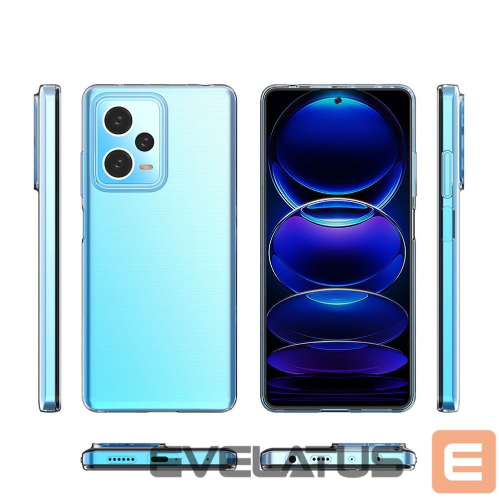 Tagakaaned Hurtel Ultra Clear 0.5mm case for Xiaomi Redmi Note 12 Pro+ thin cover transparent