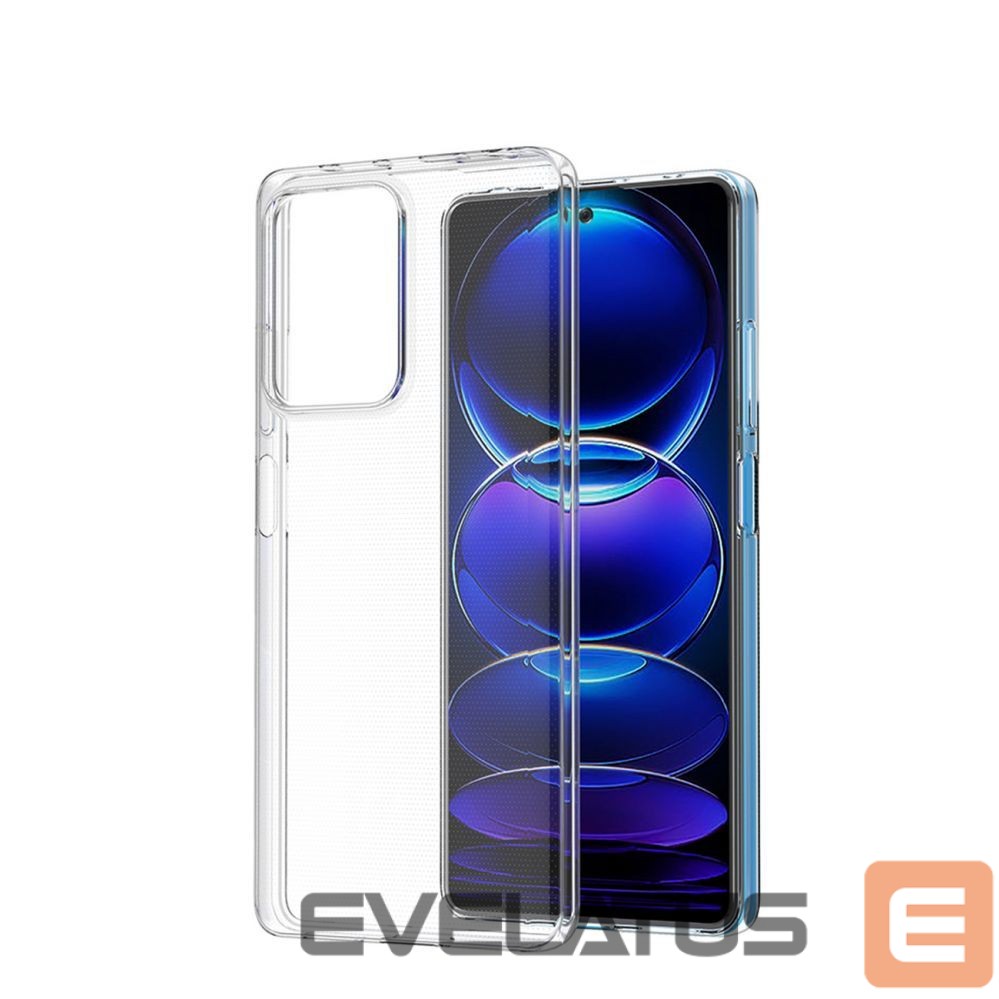 Tagakaaned Hurtel Ultra Clear 0.5mm case for Xiaomi Redmi Note 12 Pro+ thin cover transparent