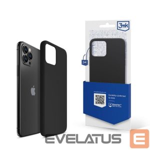Tagakaaned 3MK  3mk Silicone Case for iPhone 11 Pro Max - black 