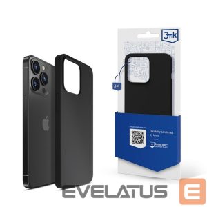 Tagakaaned 3MK  iPhone 13 Pro Max Series 3mk Silicone Case - Black 