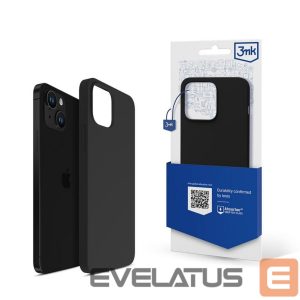 Tagakaaned 3MK  iPhone 14 Plus 3mk Silicone Case Series - Black 