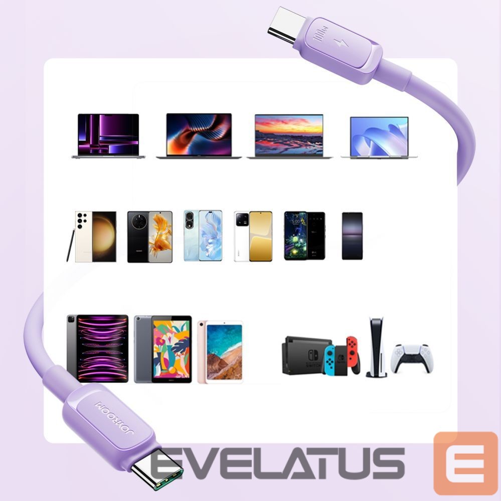 Kaabel Joyroom Violet \ 100 W \ 1.2 m