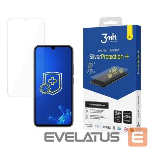 Kaitsekile 3MK  Screen protector for Samsung Galaxy A34 5G antibacterial screen protector for gamers from the 3mk Silver Protection+ series 
