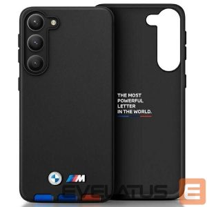 Tagakaaned BMW  Case BMW BMHCSA5422PTDK A54 black/black Leather Stamp Tricolor 