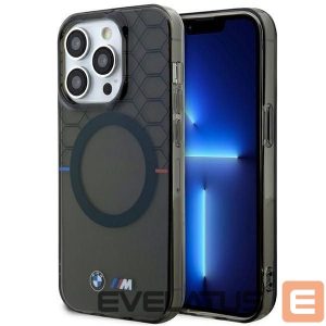 Tagakaaned BMW  Case BMW BMHMP14LHGPK iPhone 14 Pro 6.1" Grey/Grey Pattern MagSafe 
