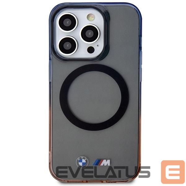 Tagakaaned BMW Case BMW BMHMP14LHTGE iPhone 14 Pro 6.1" grey/grey hardcase Gradient Bumper MagSafe