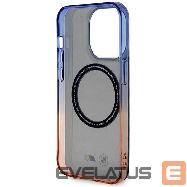 Tagakaaned BMW Case BMW BMHMP14LHTGE iPhone 14 Pro 6.1" grey/grey hardcase Gradient Bumper MagSafe