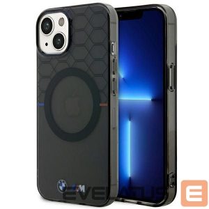 Tagakaaned BMW  BMW Pattern MagSafe case for iPhone 14 Plus - gray 