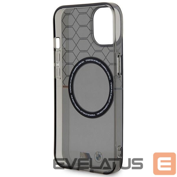 Tagakaaned BMW BMW Pattern MagSafe case for iPhone 14 Plus - gray