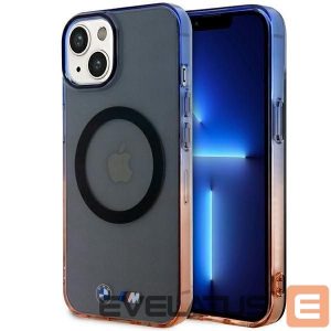 Tagakaaned BMW  BMW Gradient Bumper MagSafe case for iPhone 14 Plus - gray 