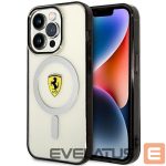 Tagakaaned Ferrari  Ferrari FEHMP14LURKT iPhone 14 Pro 6.1" clear/transparent hardcase Outline Magsafe