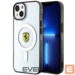 Tagakaaned Ferrari  Ferrari FEHMP14MURKT iPhone 14 Plus 6.7" clear/transparent hardcase Outline Magsafe