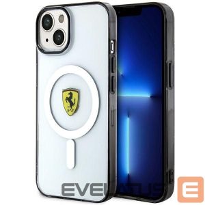 Tagakaaned Ferrari  Ferrari FEHMP14SURKT iPhone 14 6.1" clear/transparent hardcase Outline Magsafe