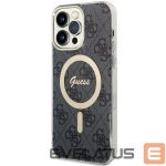 Tagakaaned Guess  Guess 4G MagSafe case for iPhone 14 Pro Max - black 